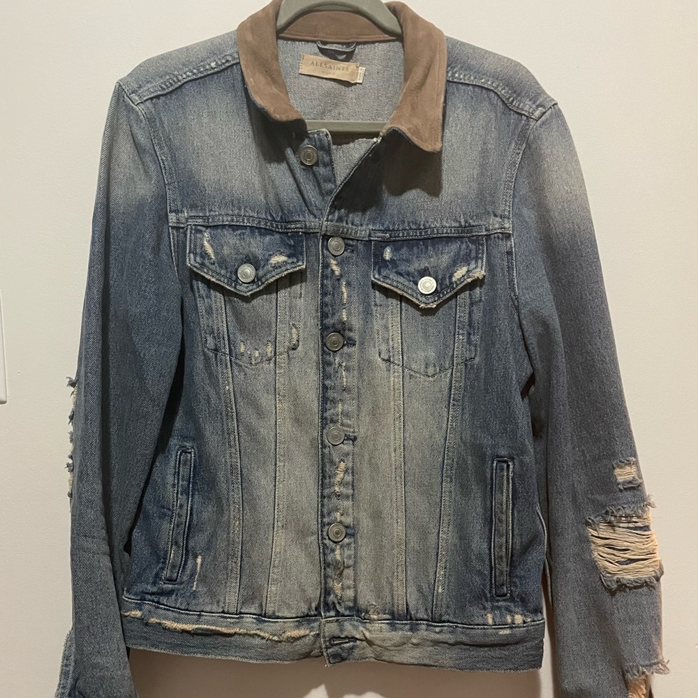 AllSaints Iren denim jacket - mens